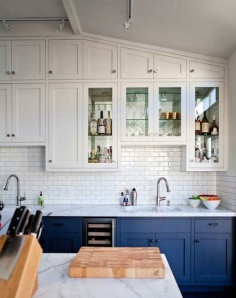 white-and-blue-cabinets